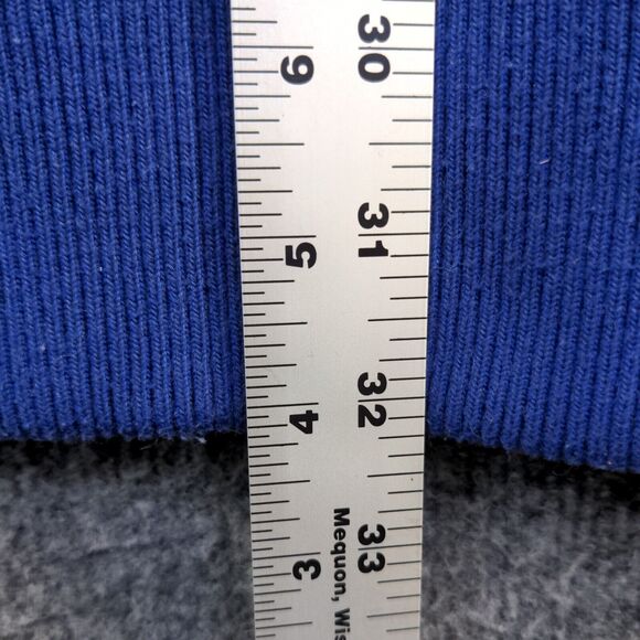 Ciano Farmer Men's Full Zip Hoodie Sweatshirt 3XL Long Sleeve Blue Embroidered - Picture 14 of 15